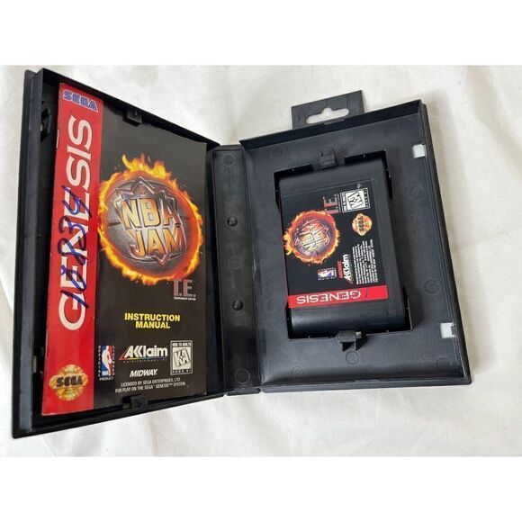 Sega Genesis (CIB) - NBA Jam T.E. - Tournament Edition TE - Complete Tested - Picture 3 of 6